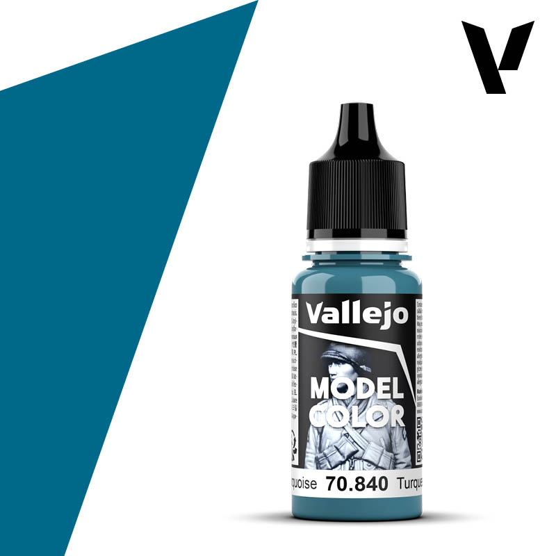 Vallejo: Model Colour - Light Turquoise 18ml