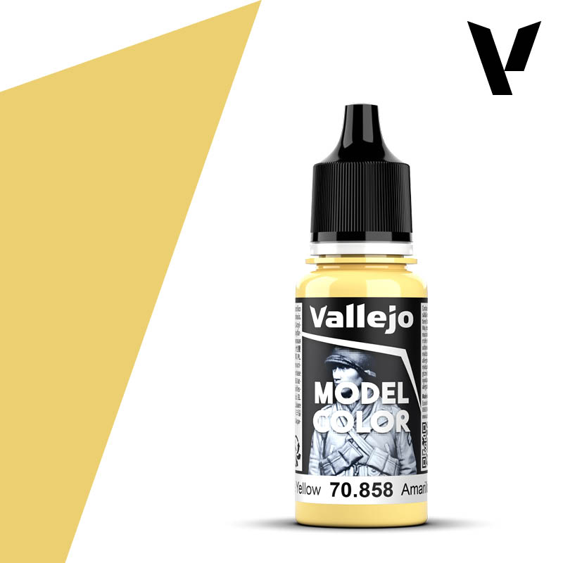Vallejo: Model Colour - Ice Yellow 18ml
