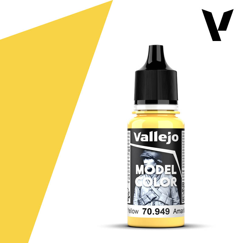 Vallejo: Model Colour - Light Yellow 18ml