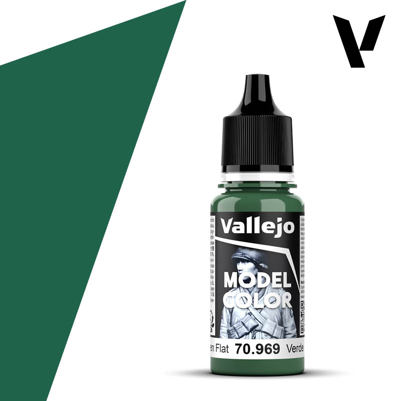 Vallejo: Model Colour - Park Green Flat 18ml