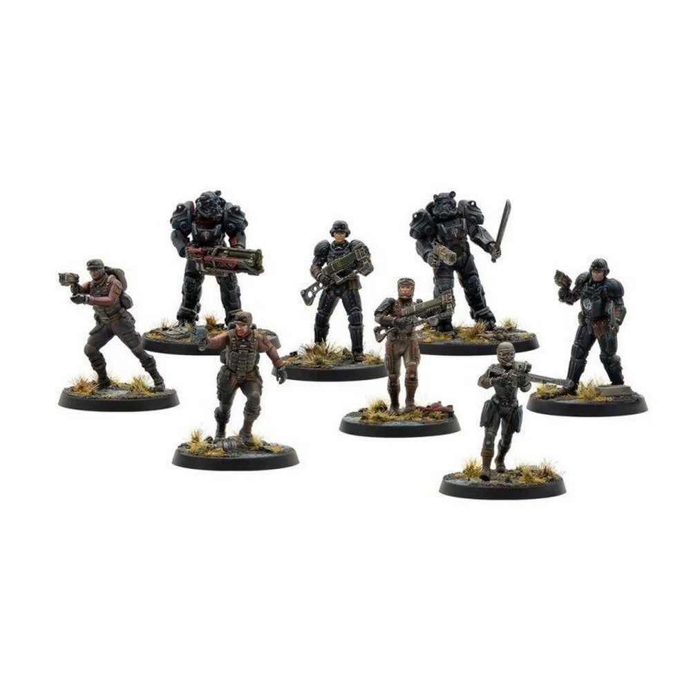 Fallout Factions Battle for Boston miniatures