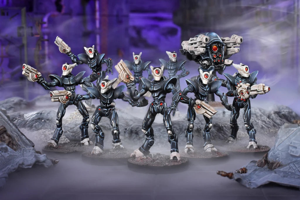 Firefight Asterian strike force miniatures