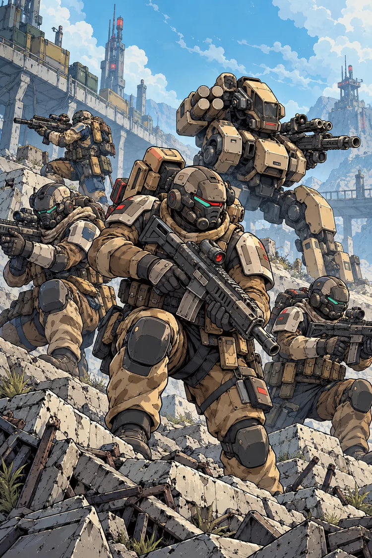 BLKOUT — Warhaus collection illustration