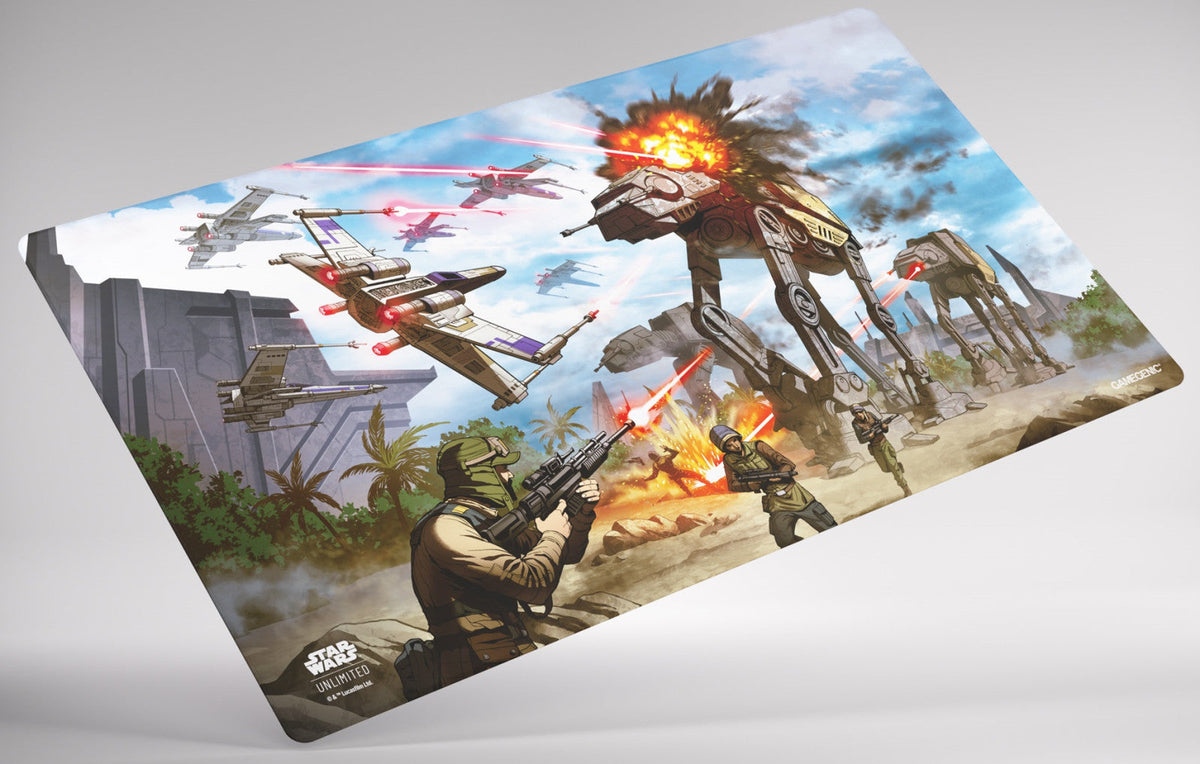 Gamegenic Star Wars Unlimited Game Mat - Battle of Scarif – Playmats