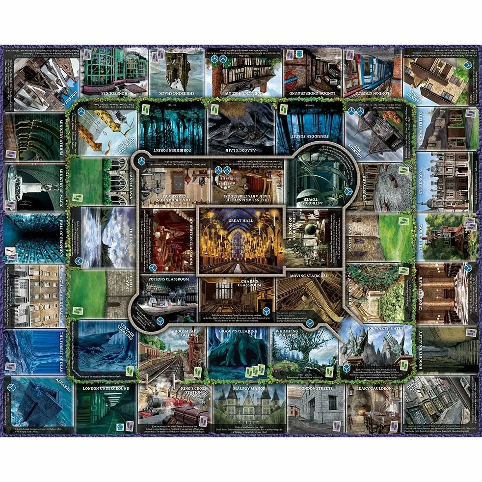 Talisman: Harry Potter game board