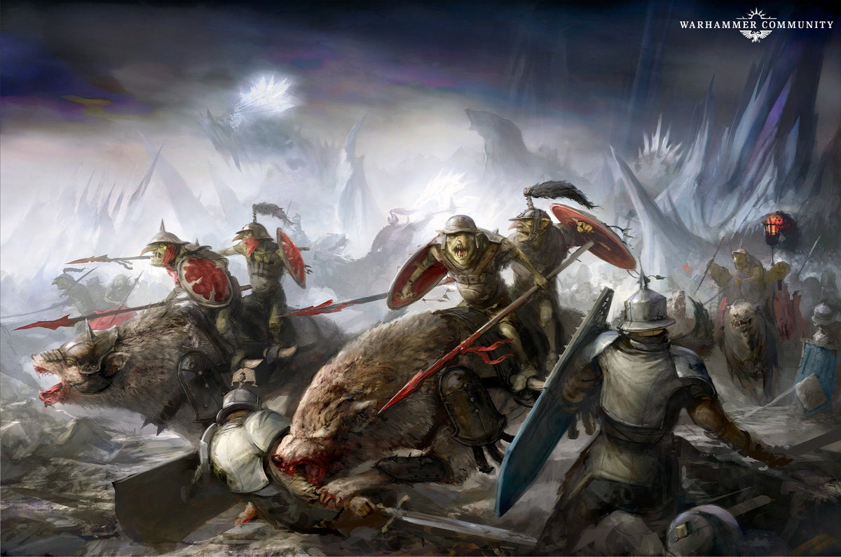 Gloomspite Gitz battle artwork