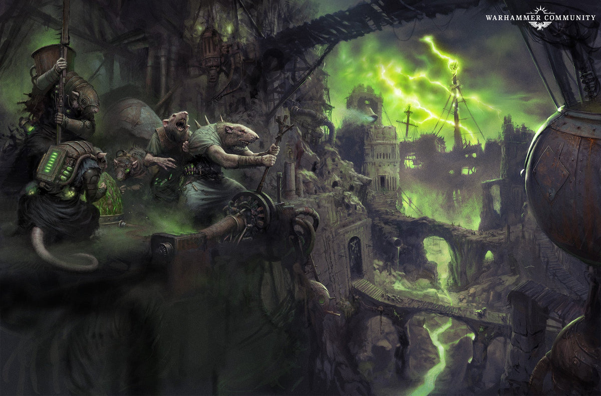 Skaven battle artwork