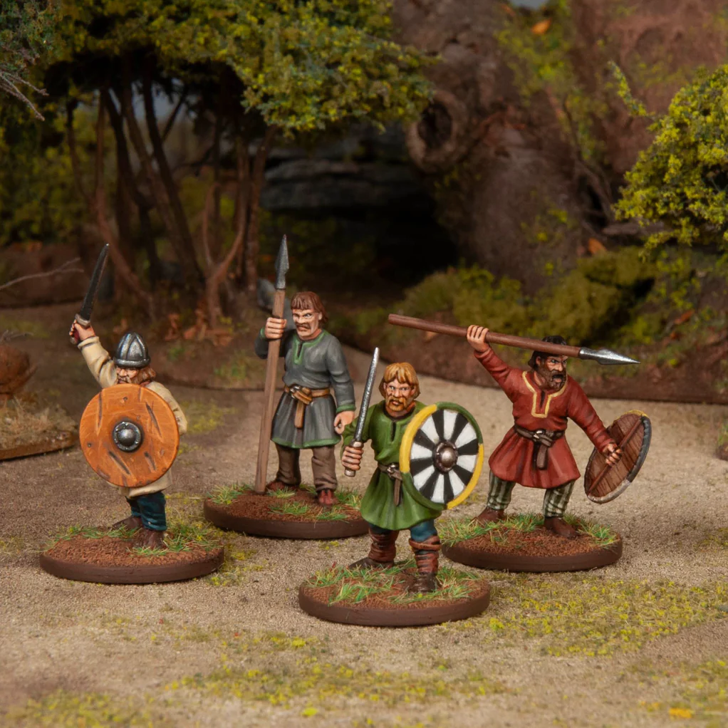 Wargames Atlantic: Decline And Fall - Dark Ages Army Builder painted miniatures