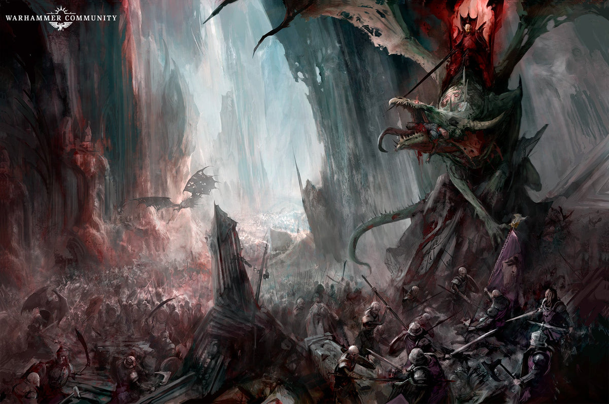 Soulblight Gravelords battle artwork