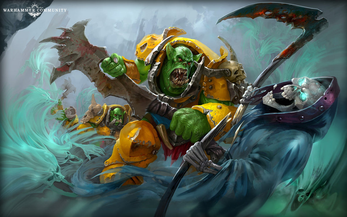Orruk Warclans battle artwork