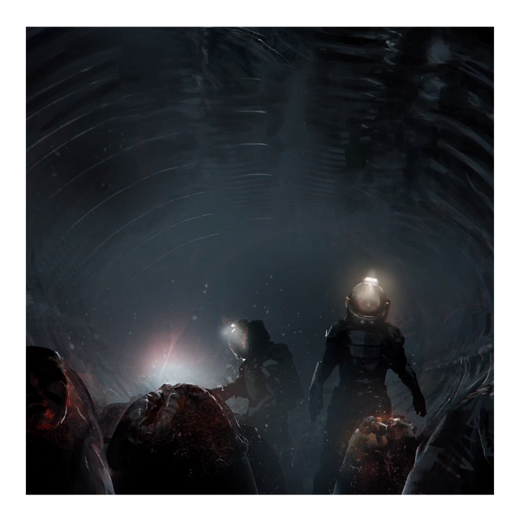 ALIEN roleplaying game explorers in an alien hive