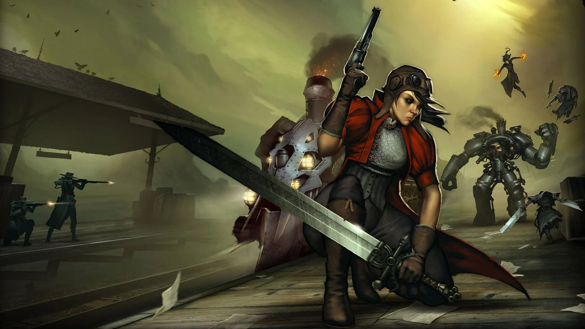 Wyrd Malifaux setting game artwork