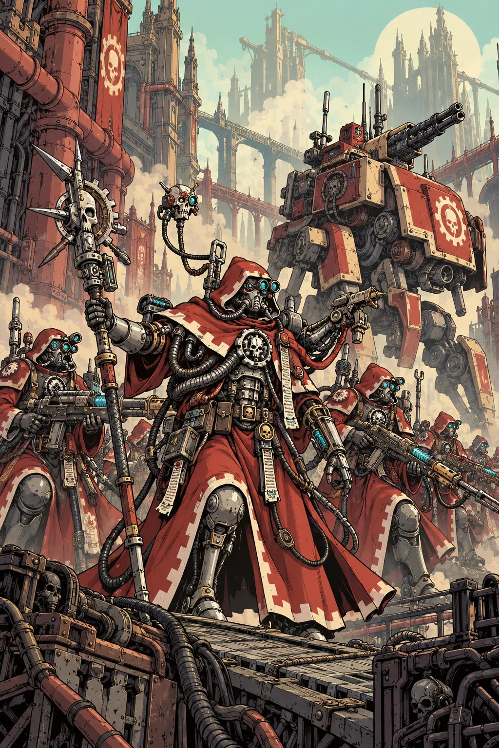 Adeptus Mechanicus collection artwork