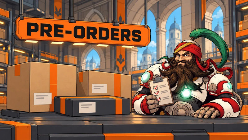Warhaus pre orders character and collection sign
