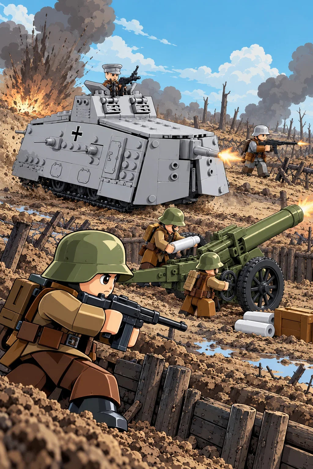 Sluban — Warhaus collection illustration