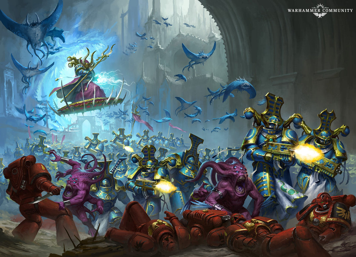 Official Thousand Sons artwork from Warhammer