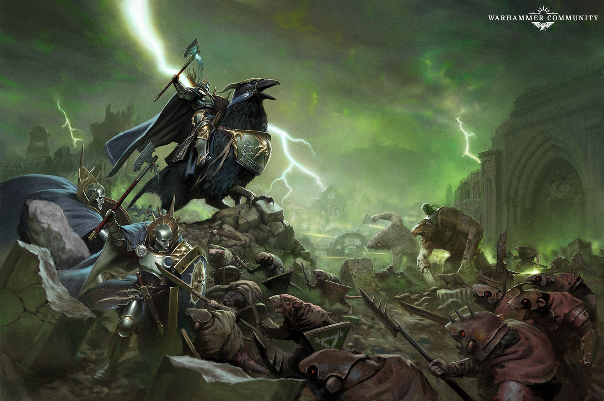 Official Stormcast Eternals artwork from Warhammer