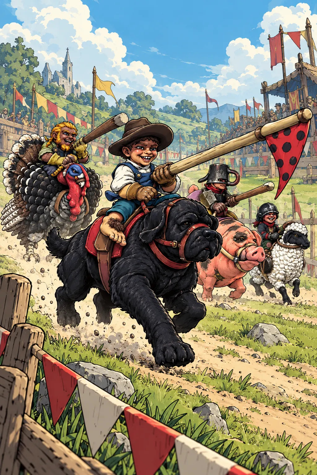 Hairfoot Jousting collection artwork