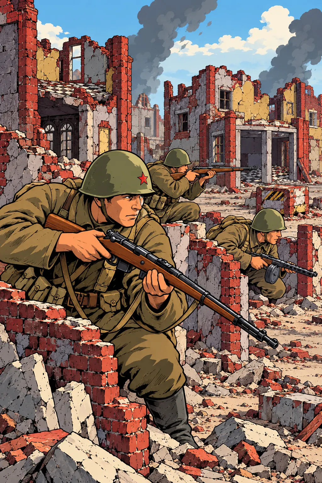 Micro Art Studio — Warhaus collection illustration