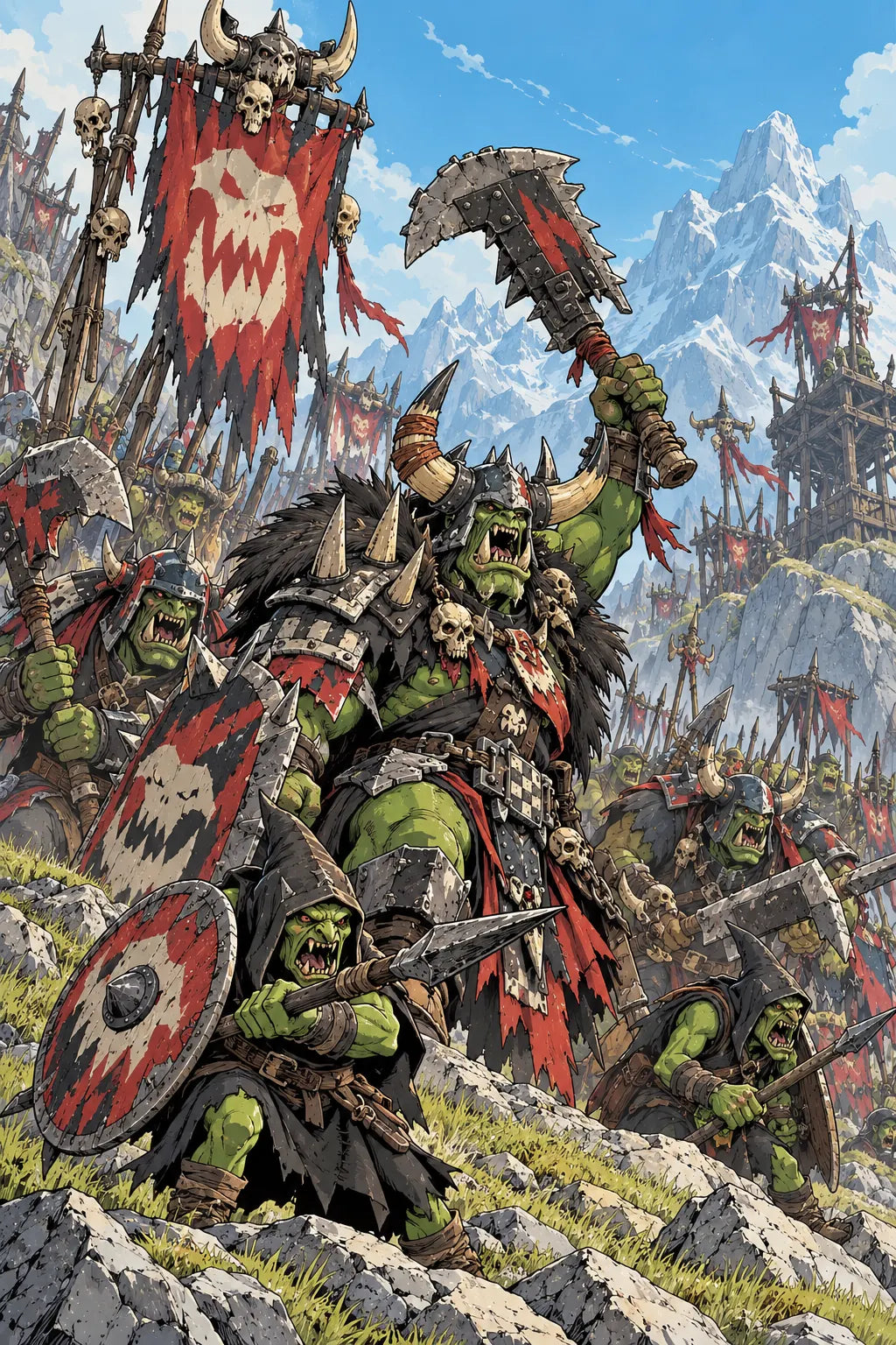 Orc & Goblin Tribes collection artwork