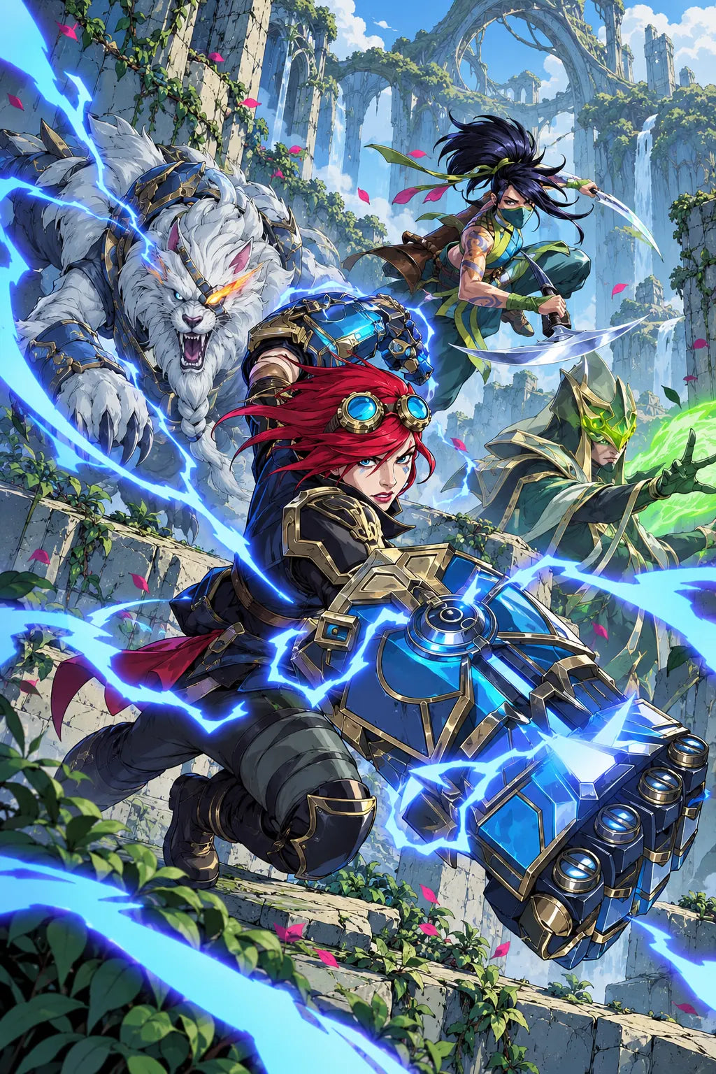 Riftbound: League of Legends — Warhaus collection illustration