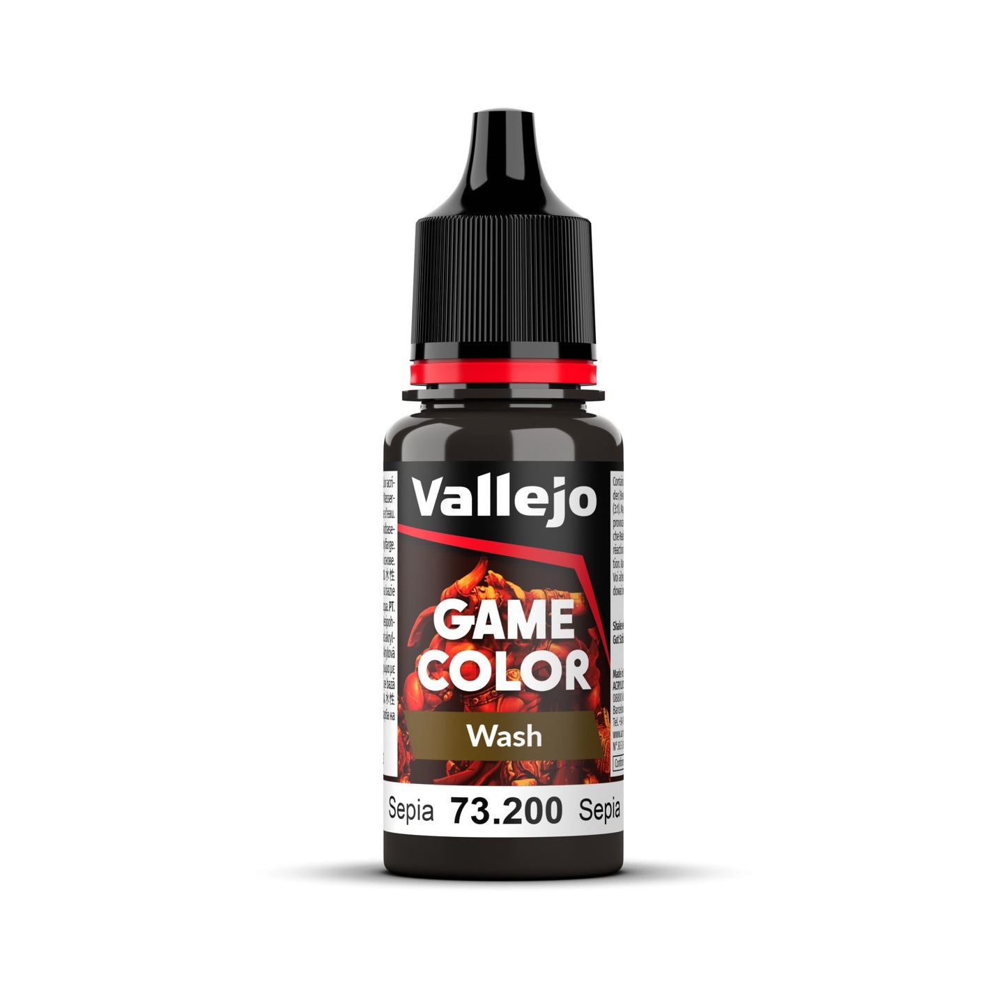 Vallejo Game Colour Wash - Sepia 18ml