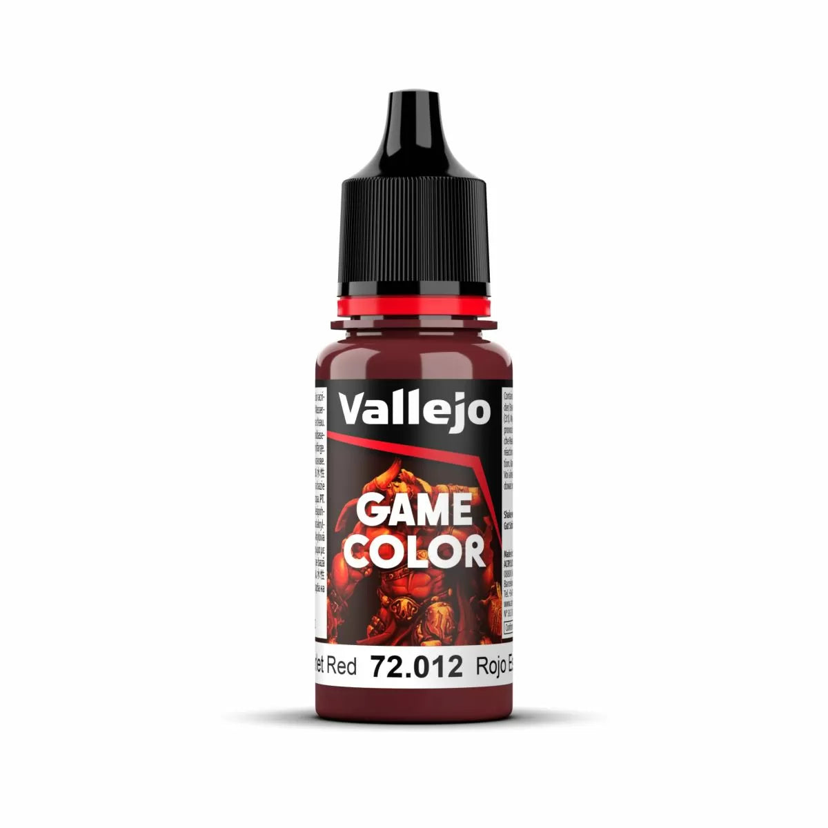 Vallejo Game Colour - Scarlet Red 18ml - Warhaus
