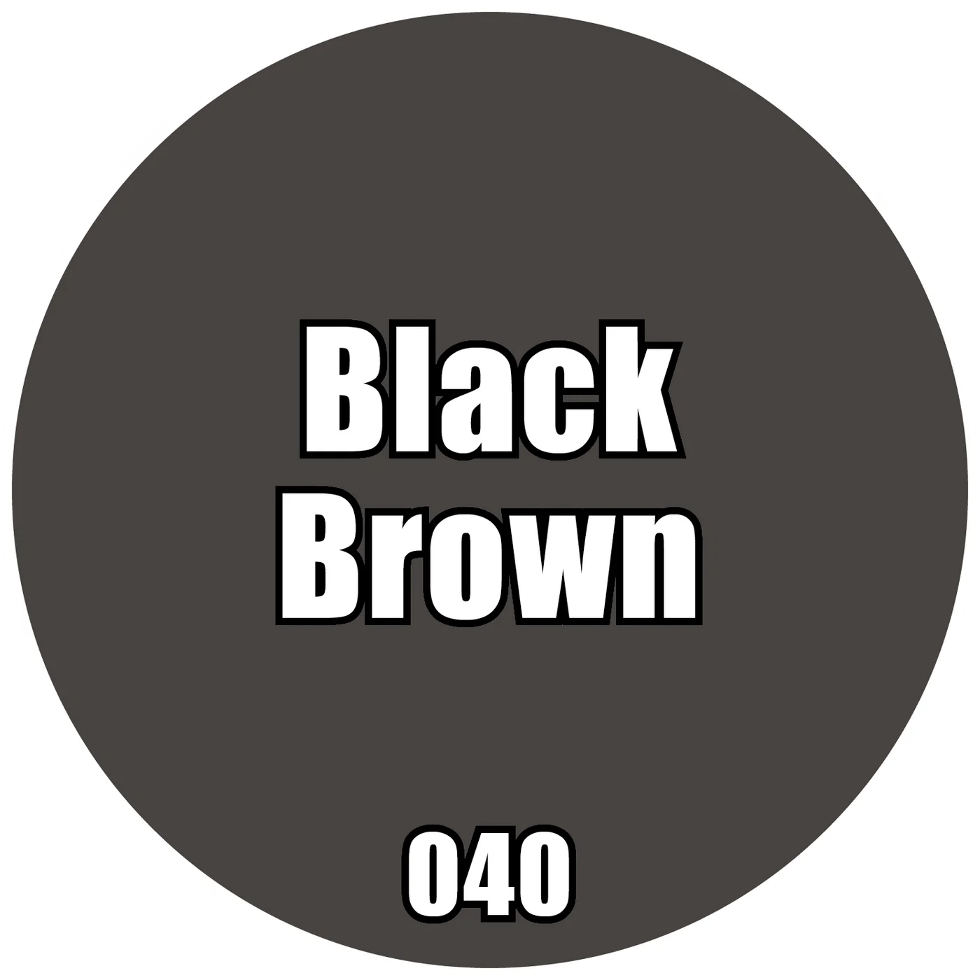 Monument Pro Acryl - Black Brown 22ml - Warhaus