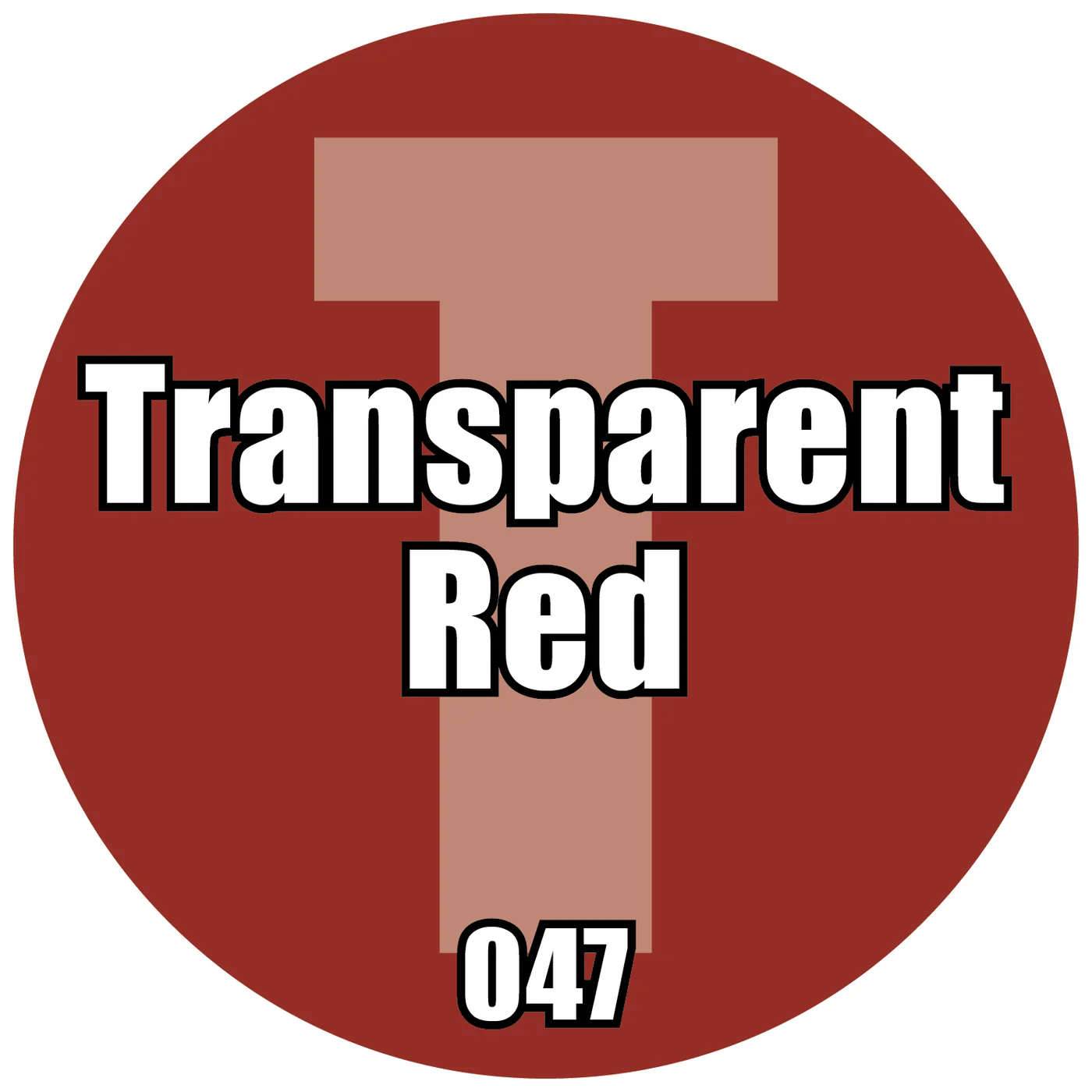 Monument Pro Acryl - Transparent Red 22ml - Warhaus
