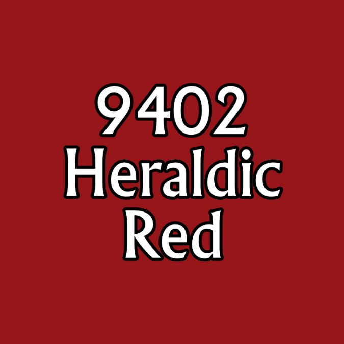 Reaper: MSP Bones - Heraldic Red
