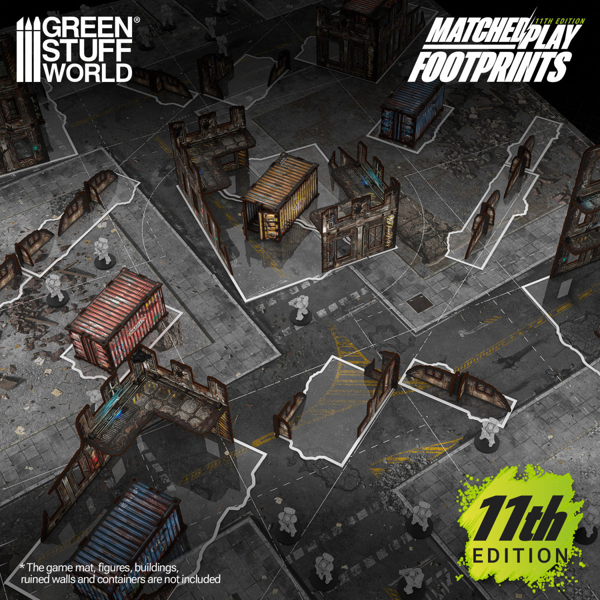 Green Stuff World: 11th Edition Glasspack Footprints Wh40k Compatible