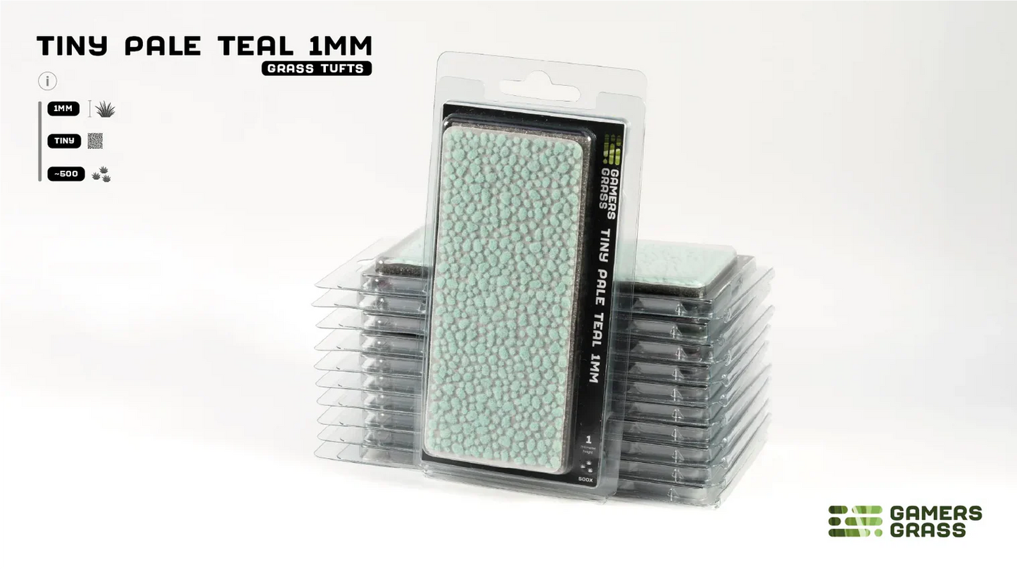 Gamers Grass: Tiny Pale Teal (1mm)