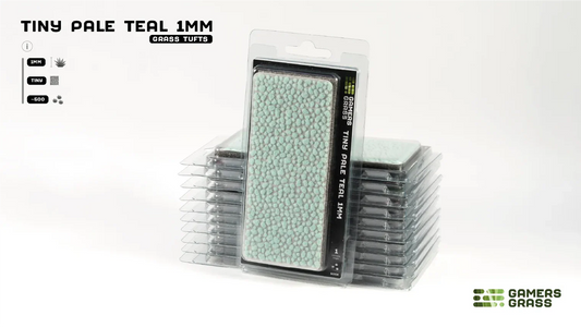 Gamers Grass: Tiny Pale Teal (1mm)