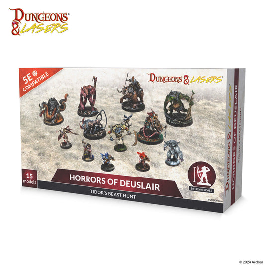 Dungeons & Lasers: Miniatures - Horrors Of Deuslair