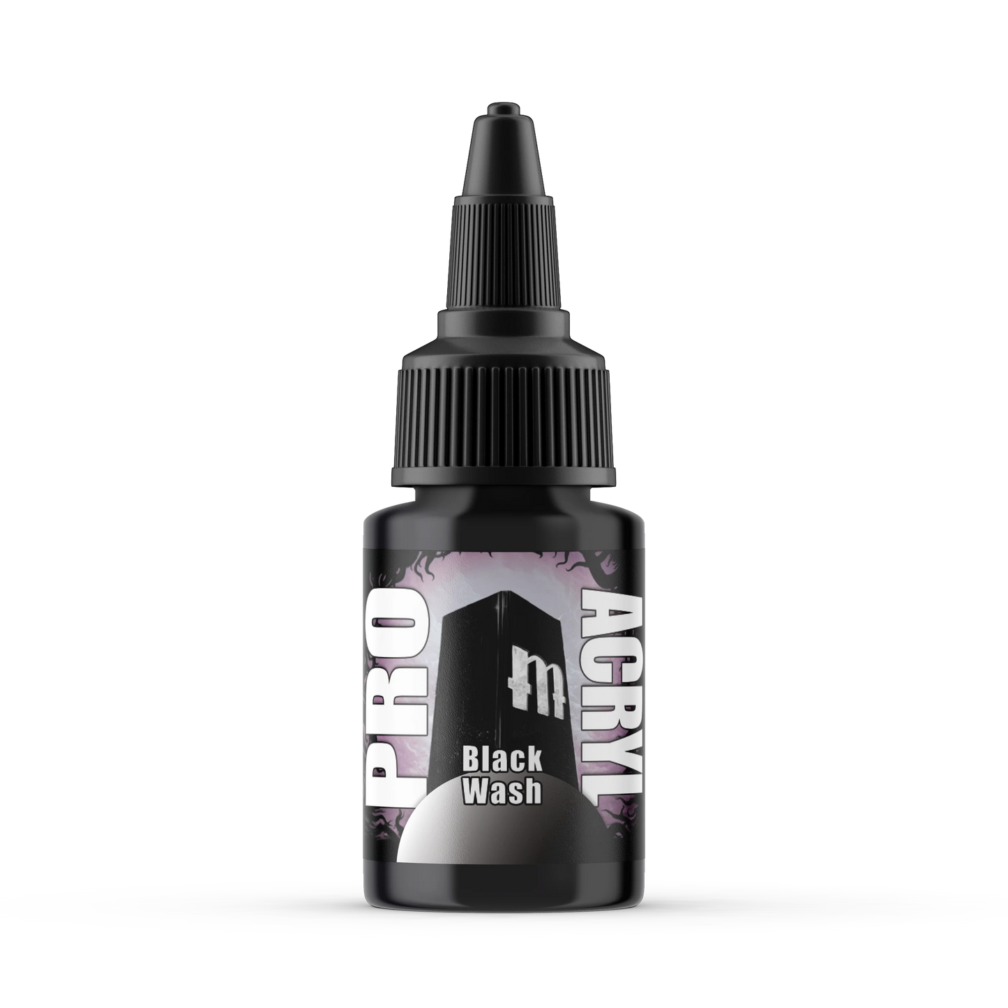 Monument Pro Acryl Washes - Black Wash 22ml - Warhaus