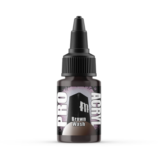 Monument Pro Acryl Washes - Brown Wash 22ml