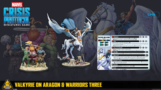 Marvel: Crisis Protocol – Valkyrie on Elendil & Warriors Three