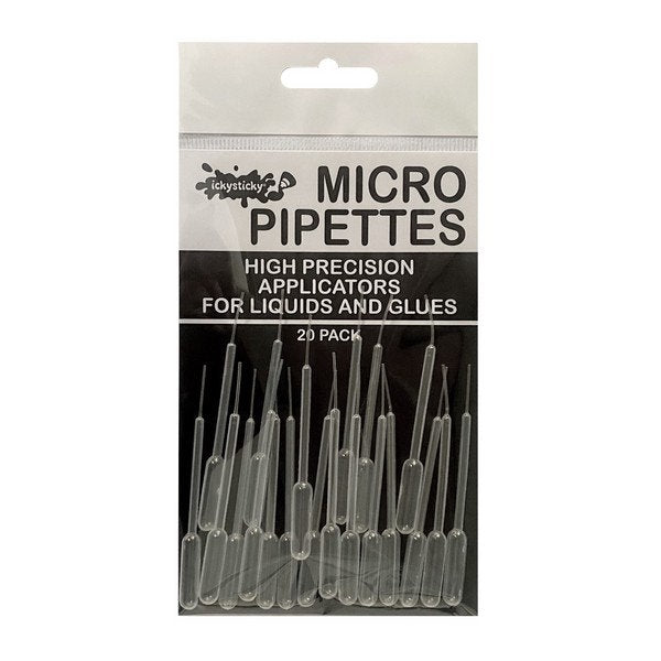 ICKYSTICKY: Micro Pipettes 20pk