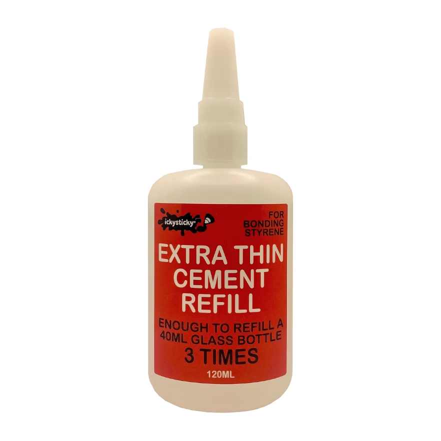 ICKYSTICKY: Extra Thin Cement Refill 120ml