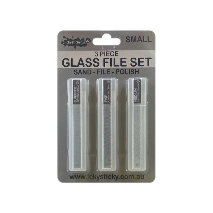 ICKYSTICKY: Glass File Set Small