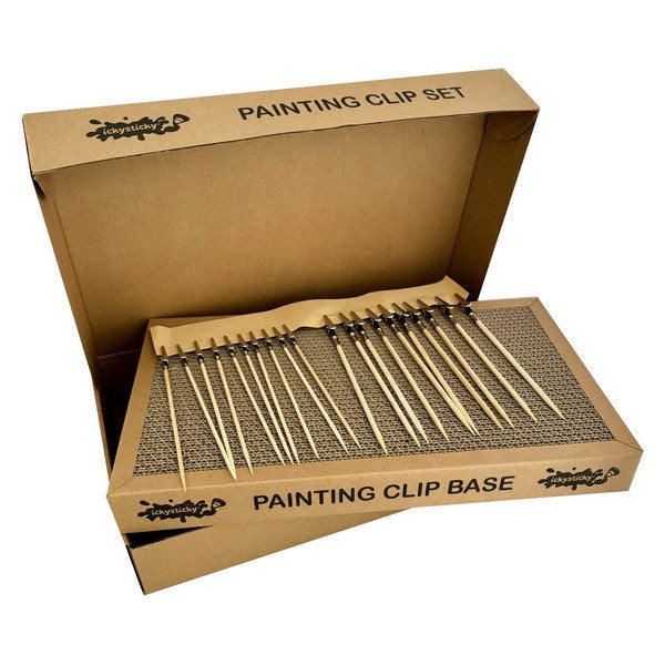 ICKYSTICKY: Painting Clips Set