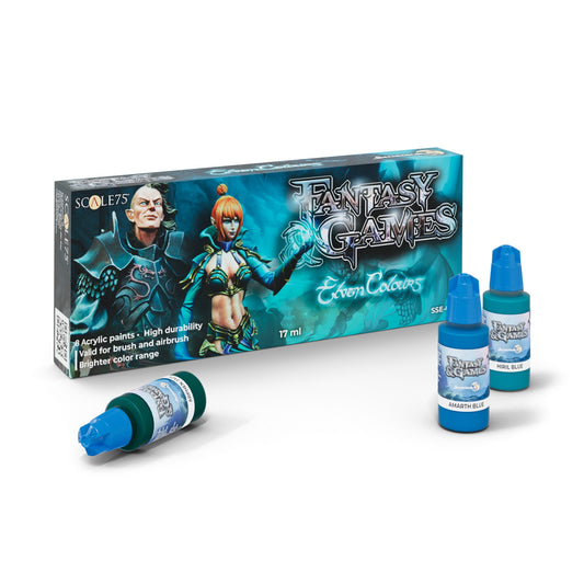 Scale 75: Fantasy Colours - Elven Colours  Paint Set - Warhaus