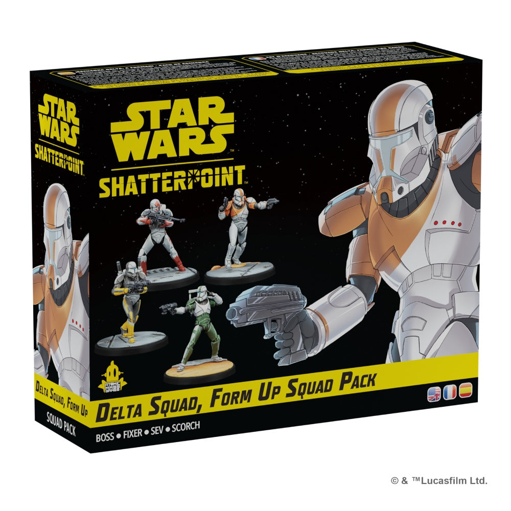 Star Wars: Shatterpoint – Delta Squad, Form Up Squad Pack - Warhaus