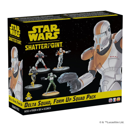 Star Wars: Shatterpoint – Delta Squad, Form Up Squad Pack - Warhaus