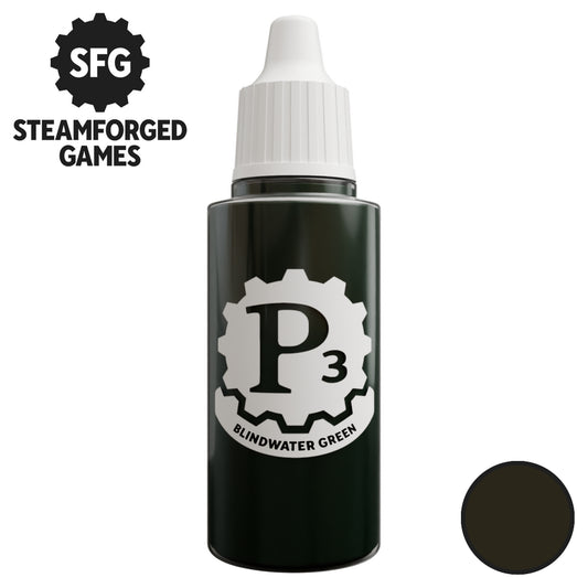 P3 Paints: Blindwater Green - 18ml