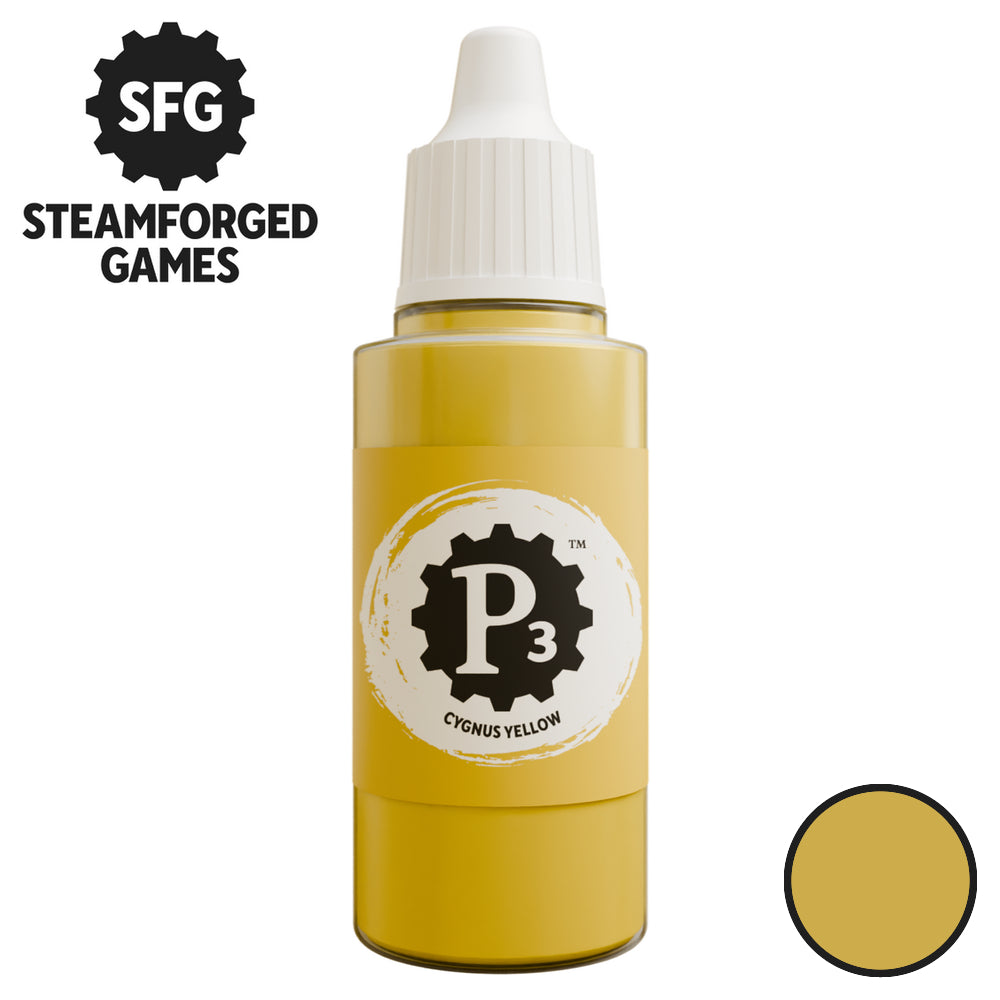 P3 Paints: Cygnus Yellow - 18ml