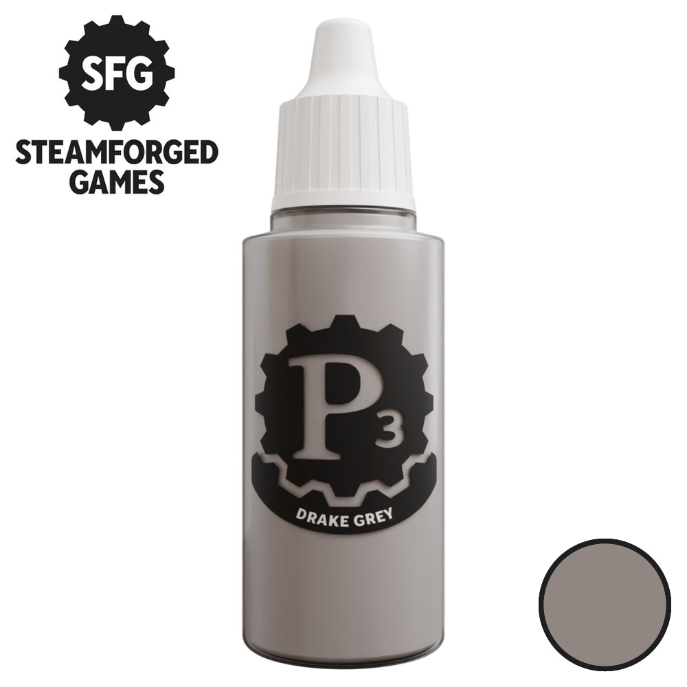 P3 Paints: Drake Grey - 18ml
