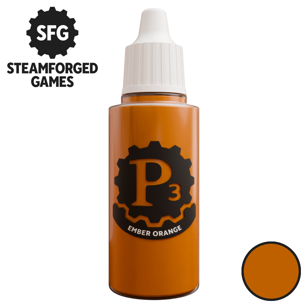 P3 Paints: Ember Orange - 18ml