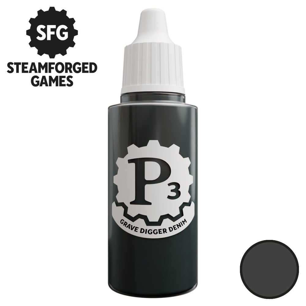 P3 Paints: Gravedigger Denim - 18ml