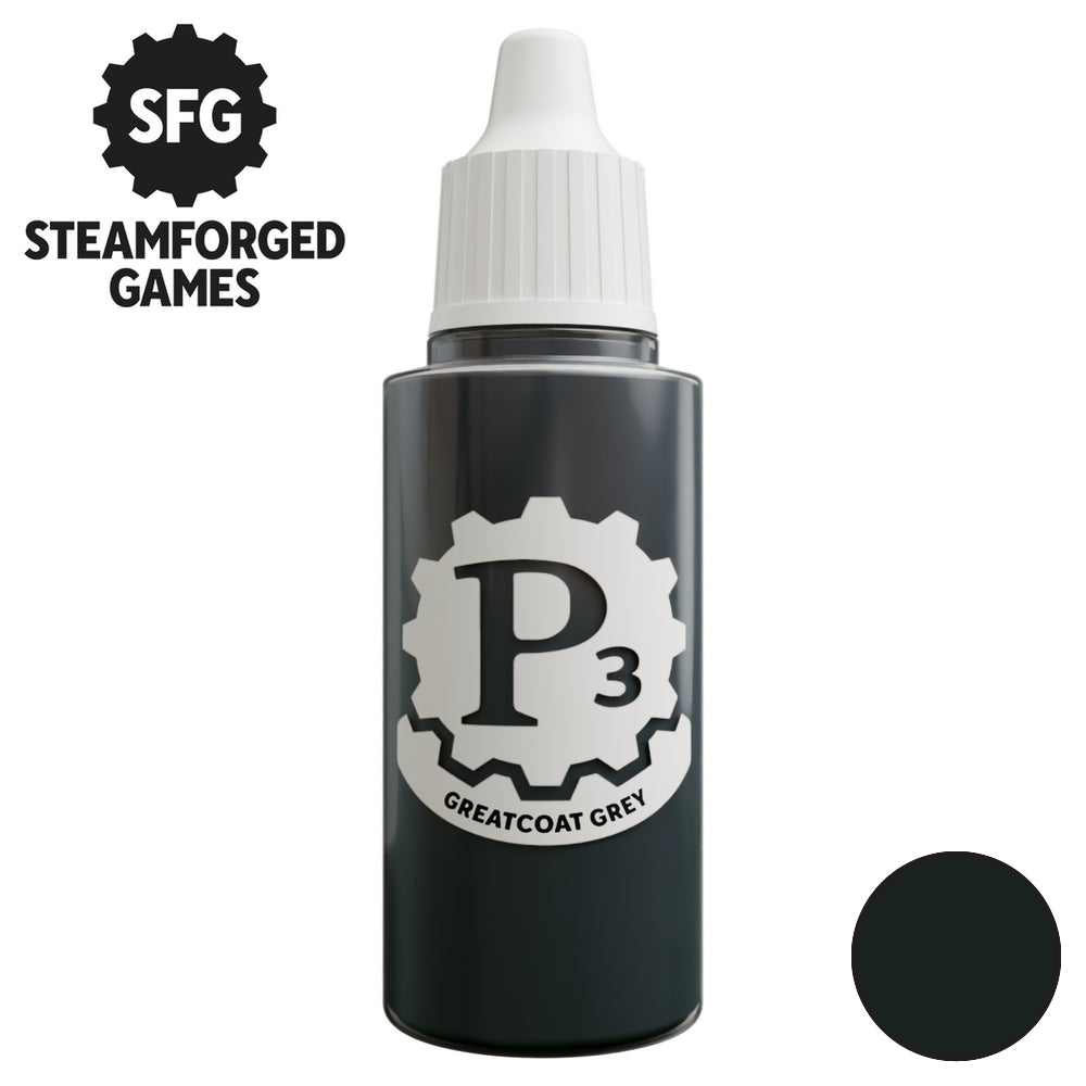 P3 Paints: Greatcoat Grey - 18ml
